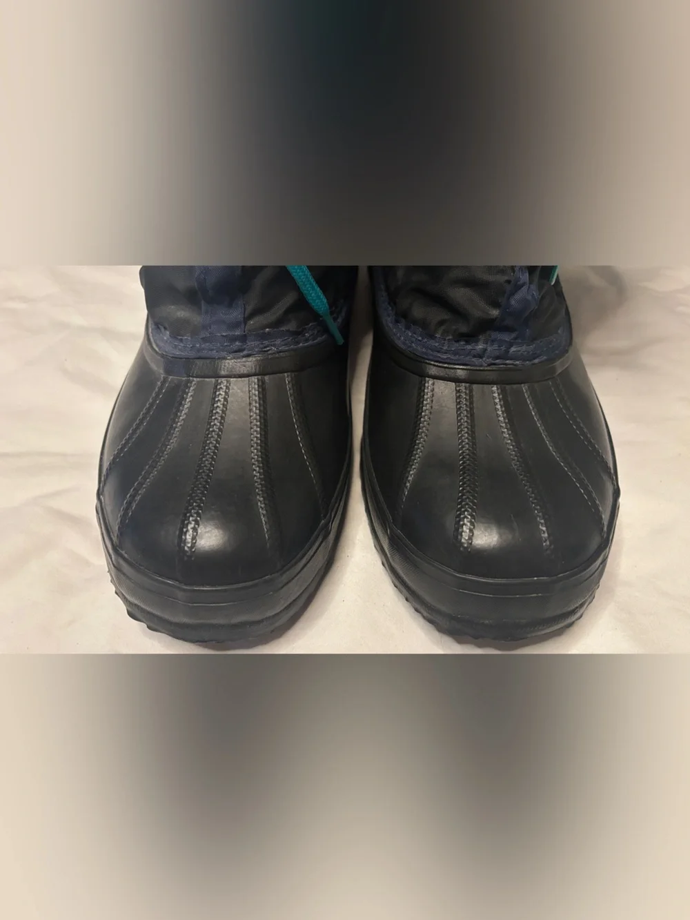 Vintage Sorel Women’s Size 9 Snow Boots Made in Canada Black Teal Pink Insulated